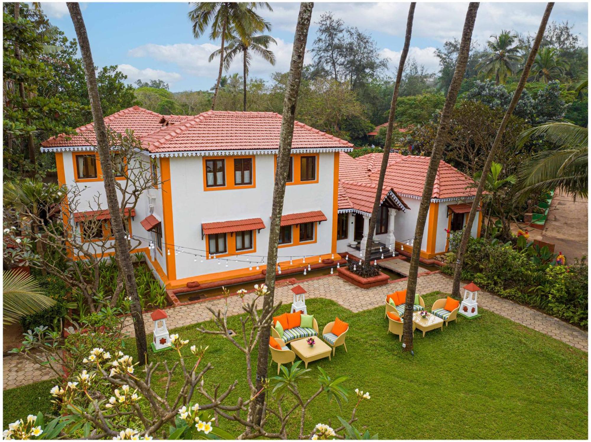 Amã Stays & Trails Aguada Shell Villa , Goa Candolim Eksteriør bilde
